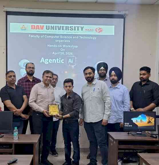 Students Gain Practical Exposure in Agentic AI Workshop at DAV University