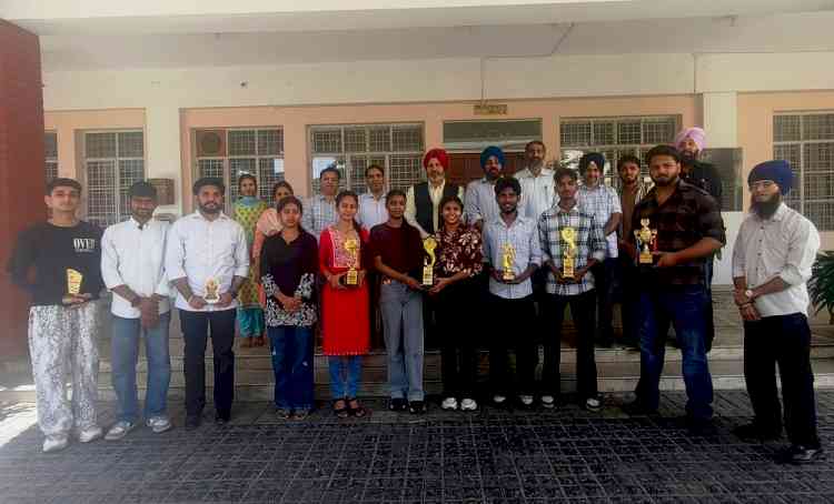 Lyallpur Khalsa College students shine in inter college competition Talent Carnival