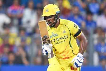 IPL 2026: CSK players wear black armbands in tribute to Mukesh Choudhary’s mother