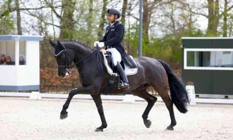 Indian equestrian star Anush Agarwalla bags silver at Concours de Dressage International in Hagen