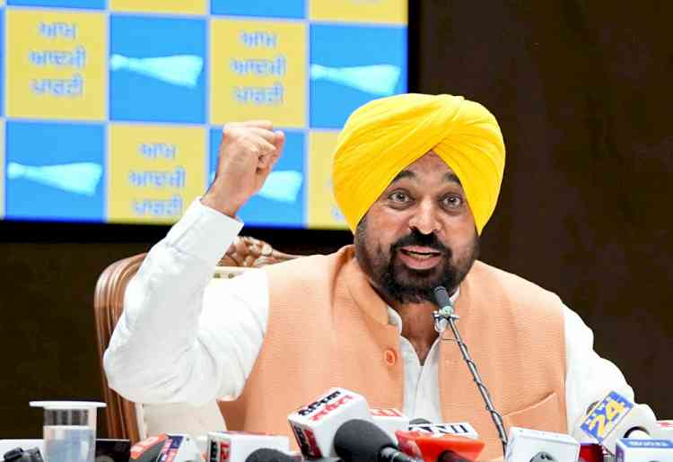 Ever since law against beadbi was enacted, BJP has been conspiring to weaken & eliminate me: CM Bhagwant Singh Mann