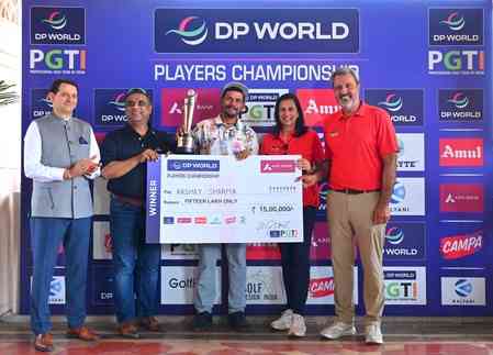 PGTI Tour: Akshay Sharma fires 64 to end five-year title drought at Players Championship
