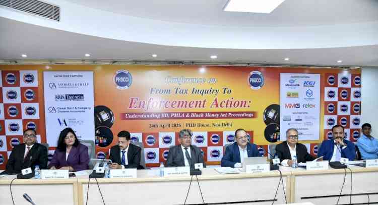 Conference on “From Tax Inquiry to Enforcement Action: Understanding ED, PMLA & Black Money Act Proceedings”