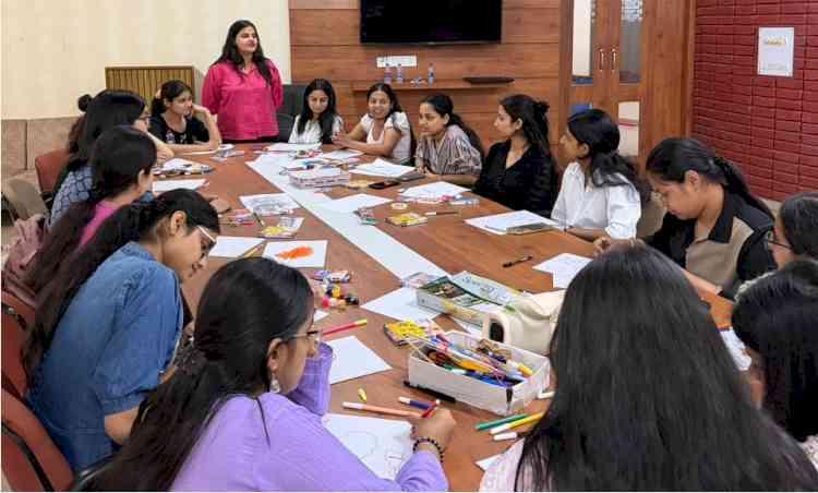 Art Therapy Sessions for Mental Health at Panjab University