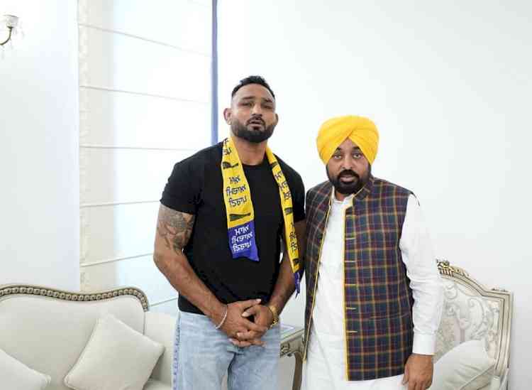 Renowned Kabaddi player Pala Jalalpuria joins AAP