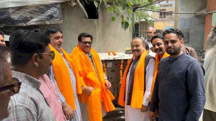 MLAs, Sr Dy Mayor and Dy Mayor inaugurate development projects worth Rs 98 lakh in ward number 90