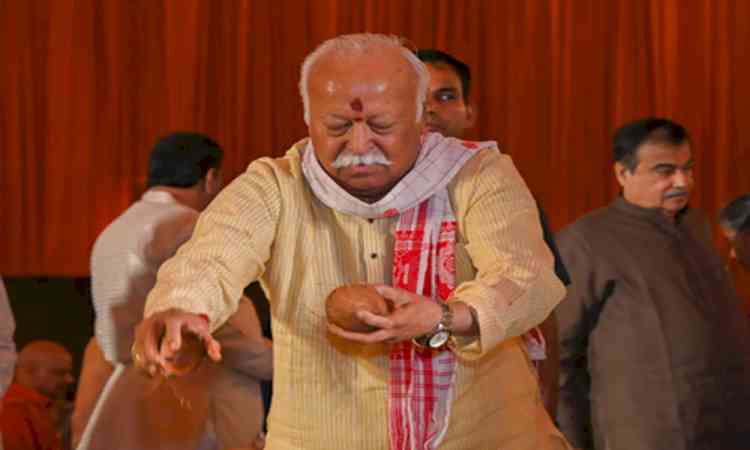 Hindu seers, former Babri Masjid litigant back RSS chief's conviction of India becoming 'Vishwaguru'