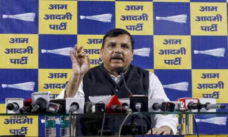 'Elected on mandate of AAP, now speaking against it': Sanjay Singh seeks disqualification of 7 defected MPs