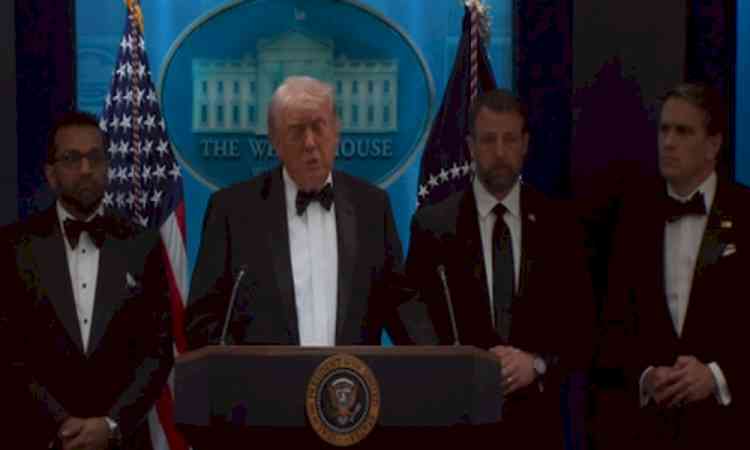 'We need to resolve our differences': Trump calls for unity after shooting scare