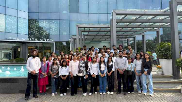 PG Department of Computer Science & IT Organizes Industrial Visit to Solitaire Infosys Pvt. Ltd., Mohali
