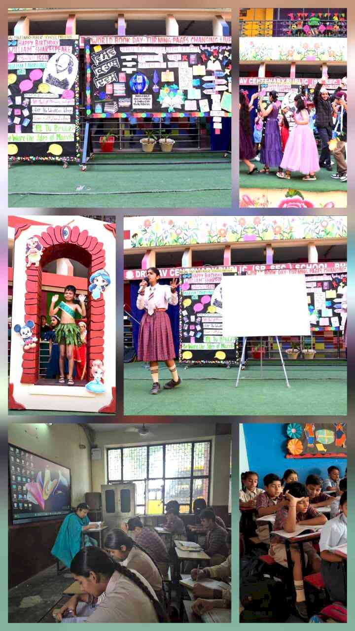 A Literary Extravaganza: English Language Day and World Book Day Celebration