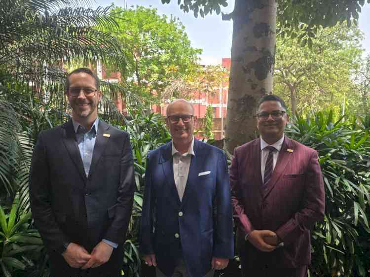 India is a strategic partner for sharing the next phase of higher education: CBU President and VC Dingwall