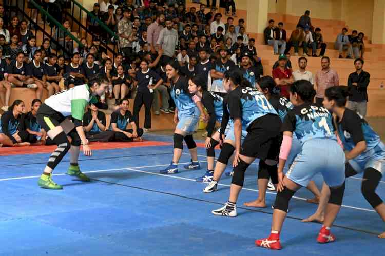 10th Annual Inter-College Sports Meet Kicks Off at UHF Nauni
