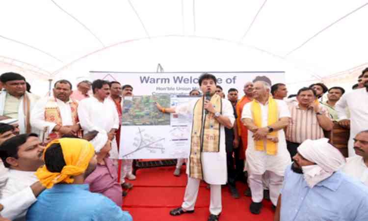 Jyotiraditya Scindia inspects Gwalior Western bypass, says project will accelerate city's growth