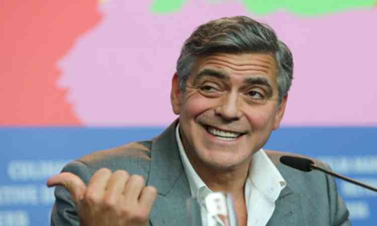 George Clooney says he disagrees with US administration, but ‘there’s no place for violence’