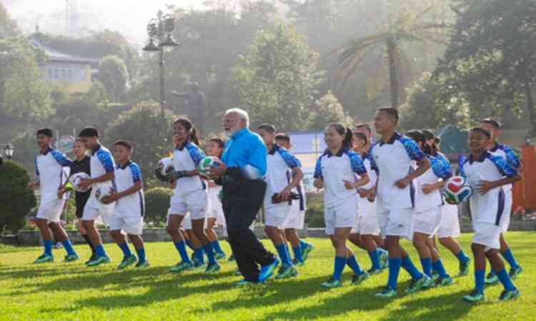 Sikkim: 17 footballers call match with PM Modi an unforgettable experience
