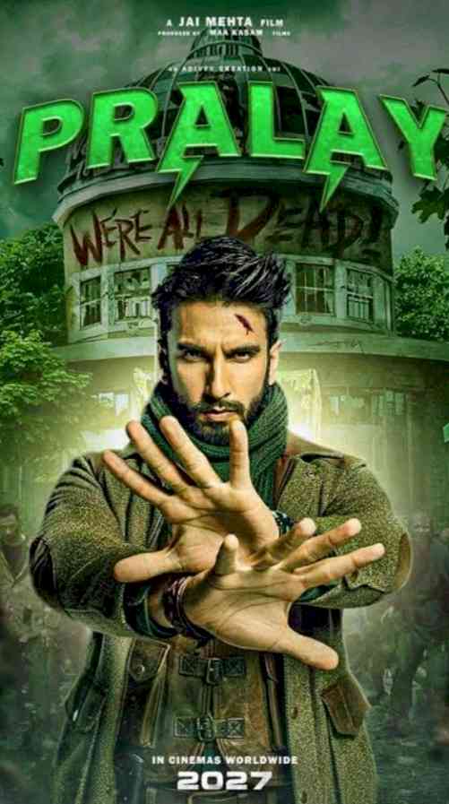 Ranveer Singh’s Zombie Spectacle ‘Pralay’ Set to Go on Floors in August 2026