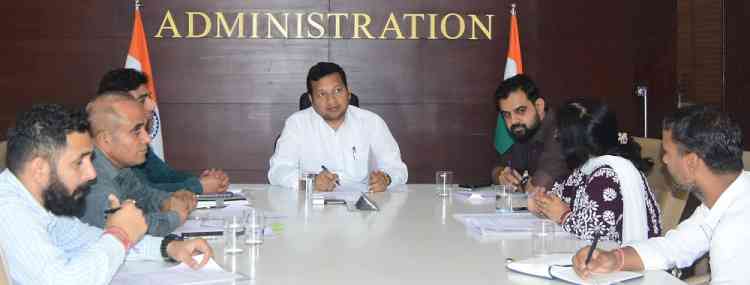 प्रधानमंत्री मत्स्य संपदा योजना के लिए 9 करोड़ 23 लाख रुपये की धनराशि के प्रोजेक्ट अनुमोदितः डीसी सचिन गुप्ता