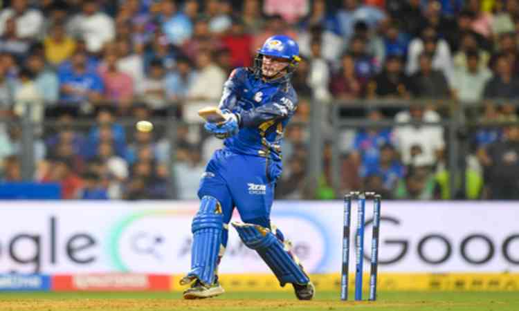 IPL 2026: Loved batting with Rickelton - amazing innings, says MI Jacks of his opening partner