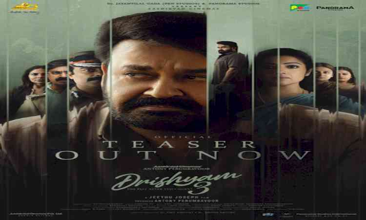 Mohanlal-starrer 'Drishyam 3' teaser: George Kutty is scared and worried!