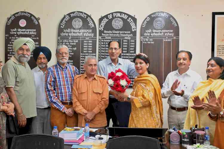Dr. Parmjeet Kaur Sidhu Assumes Charge as Head of Punjabi Department at Panjab University