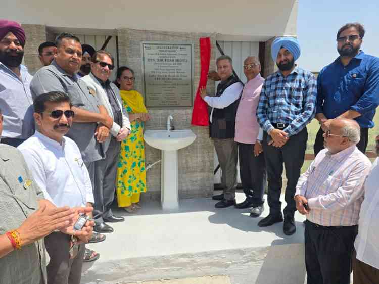 Rotary inaugurates toilet blocks in flood-affected schools under disaster grant