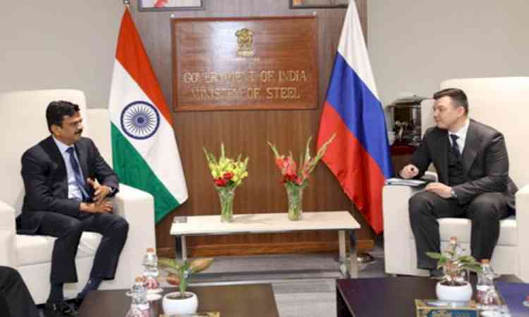 India, Russia hold talks to deepen steel sector ties