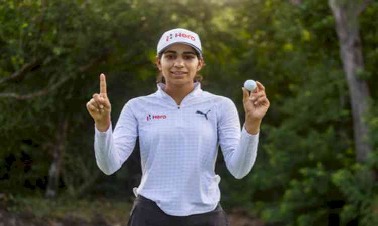 Golf: Diksha shines with stunning ace to open strong in Mauritius