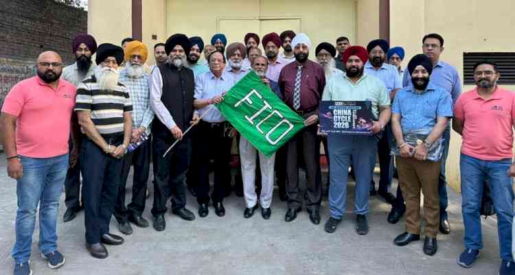 64 Members Delegation of FICO Flagged Off for the China Cycle Show 