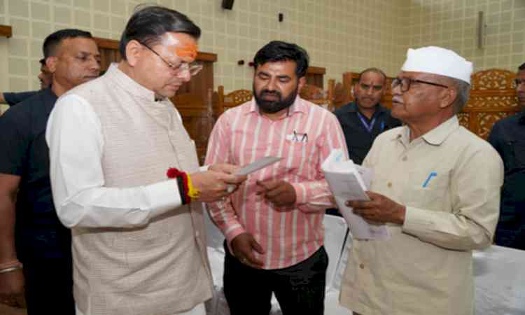 Uttarakhand: CM Dhami hears public grievances, orders time-bound redressal