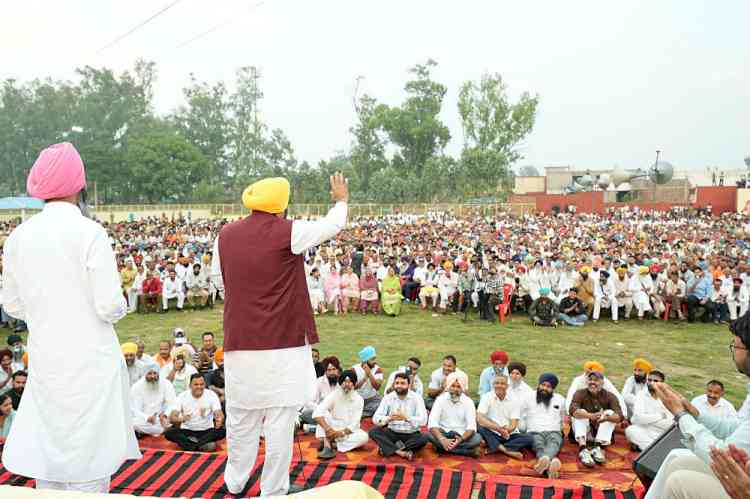 As long as AAP Govt is in power in Punjab, women will keep receiving their ‘Sanmaan Raashi’ & 24x7 free electricity: CM Bhagwant Singh Mann
