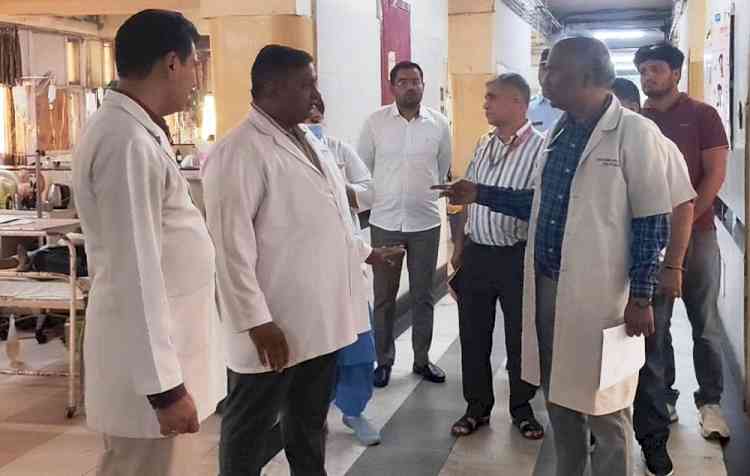 एमएस डॉ. कुंदन मित्तल ने वार्ड-3 का औचक निरीक्षण कर दिए आवश्यक दिशा निर्देश