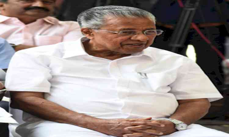 Kerala CM Pinarayi Vijayan submits his resignation to Governor