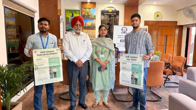 Vice Chancellor, Punjab Agricultural University Completes Self Enumeration for Census 2027