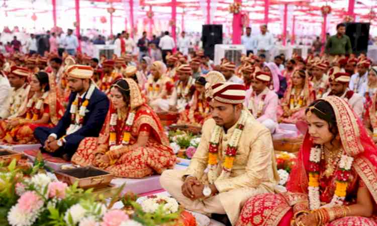 Chhattisgarh to organise mass marriage ceremonies for over 2,300 couples tomorrow