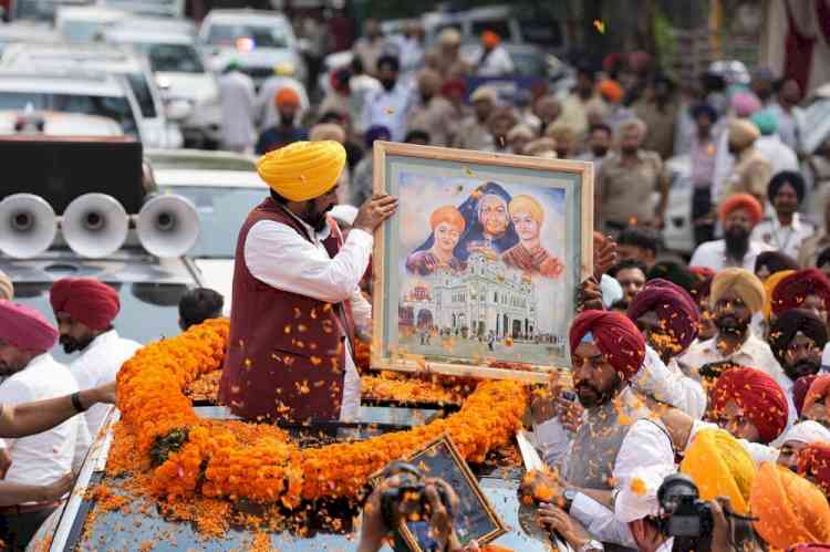 Millions join ‘Shukrana Yatra’ as Punjab thanks Almighty for historic anti-beadbi law: CM Bhagwant Singh Mann