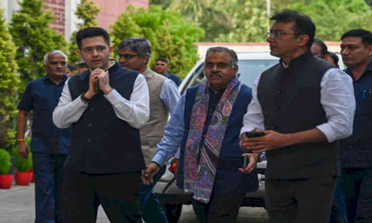 ‘Punjab betrayed, treasury looted’: Raghav Chadha slams AAP after ED revelations​