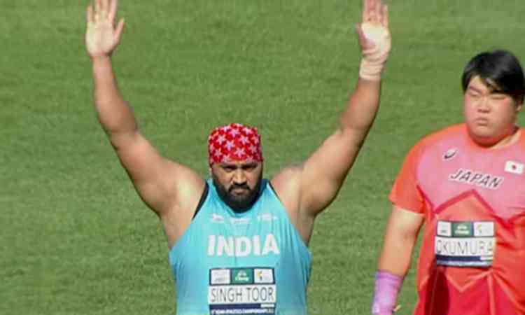 Seasoned thrower Tajinderpal Singh Toor wins shot put title at Sangrur-leg of Indian Athletics Series