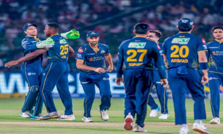 IPL 2026: Rashid’s four-fer, Gill’s 84 help GT thrash RR by 77 runs