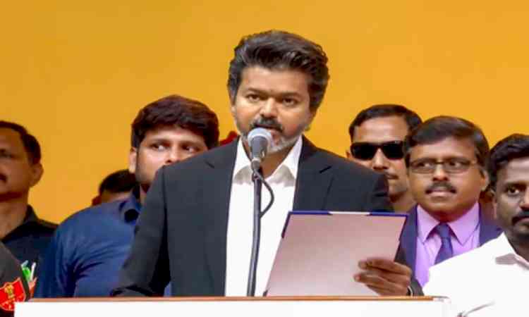 Vijay sworn in as Tamil Nadu Chief Minister, ends six-decade Dravidian parties dominance