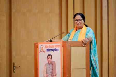 CM Rekha Gupta, Delhi BJP chief train party workers from New Delhi, Karol Bagh
