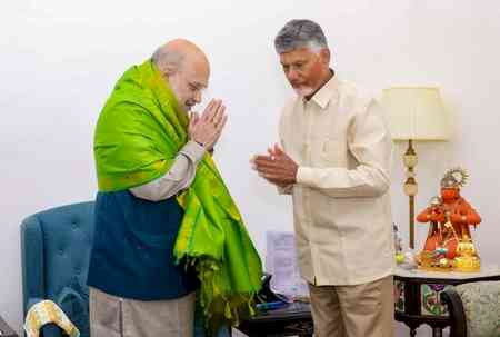 Andhra Pradesh CM to meet Amit Shah, discuss state-related projects