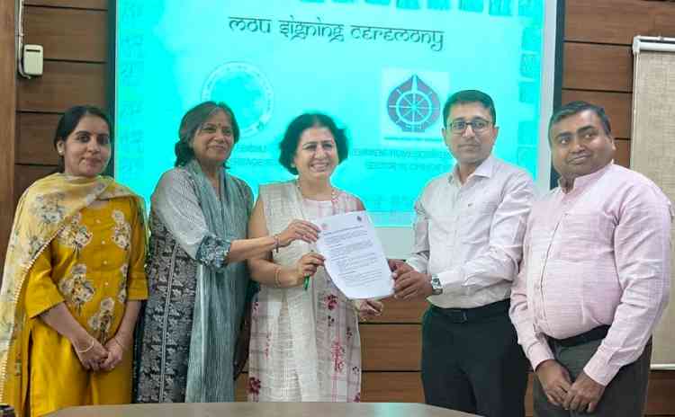 Govt. Home Science College, Chandigarh Signs MoU with Sapta Sindhu Cultural Heritage Forum to Promote Research, Cultural Awareness and Internship Opportunities