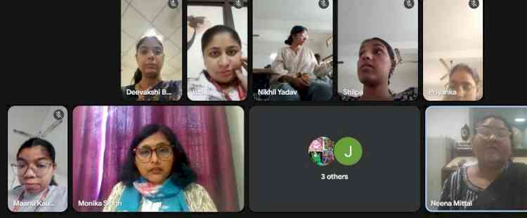 PCM S.D. College for Women Organizes National Webinar on “Contribution of Artificial Intelligence in Hindi Literature”