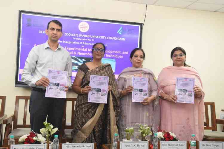 Panjab University Hosts Advanced Training Workshop on Animal Handling and Translational Research