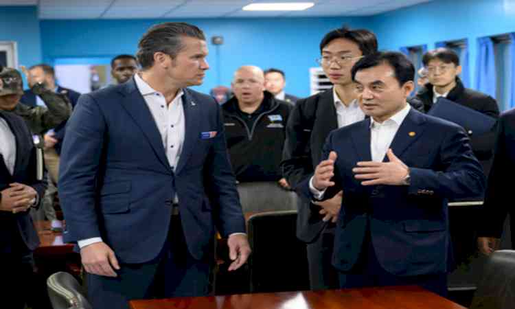 South Korean, US defence chiefs hold talks amid OPCON transfer push, Hormuz ship issue