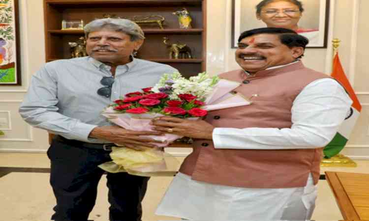 Kapil Dev meets MP CM Mohan Yadav, offers support for development of cricket talent