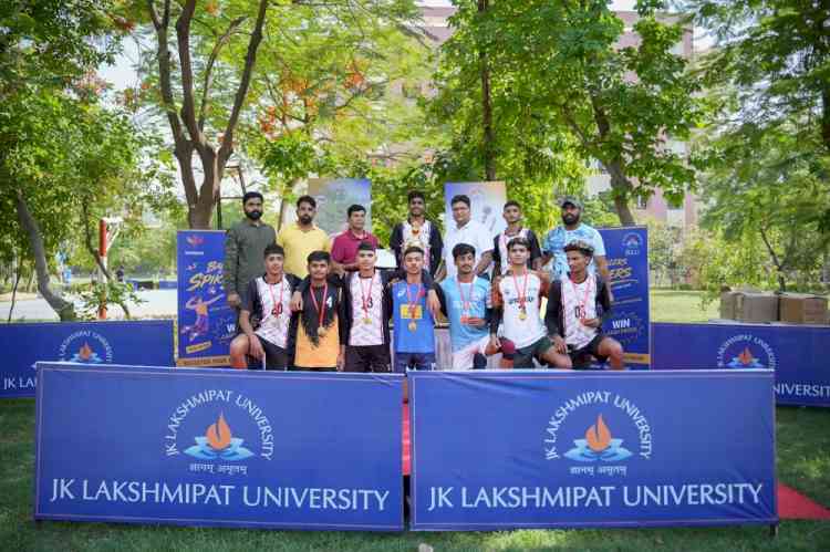 JKLU Successfully Concludes Ballers & Spikers Tournament, Celebrating Young Sporting Talent Across Rajasthan