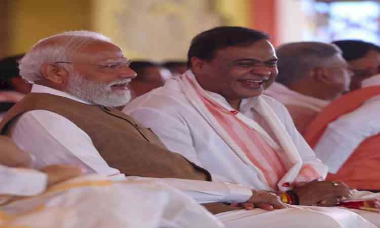 PM Modi congratulates Himanta Biswa Sarma, calls him 'wonderful administrator'