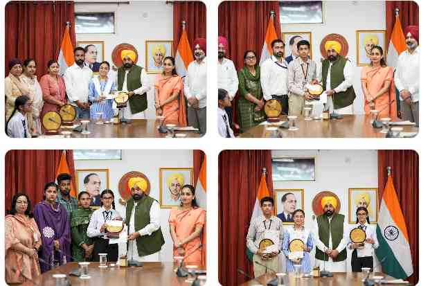 Impact of Bhagwant Mann Govt's ‘Sikhya Kranti’ Visible as Girls Secure 2 of Top-3 Positions in Class 10 Board Results